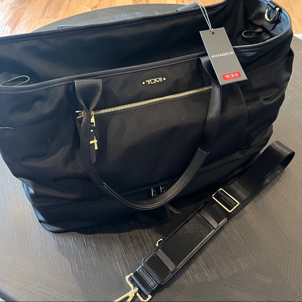 Black Nylon Tumi Bag